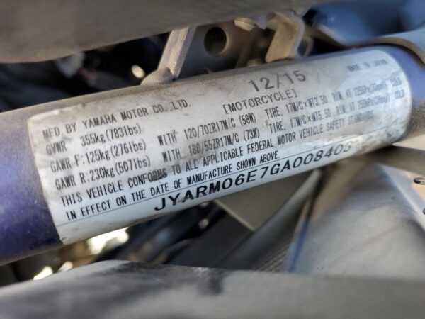 2016 Yamaha FZ07 2 for Sale - Image 8