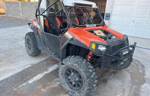 Body Style: All Terrain Color: Orange Engine: 2 Cylinders: 2 Transmission: Automatic Fuel: Gasoline Keys: Yes Highlights: Run and Drive